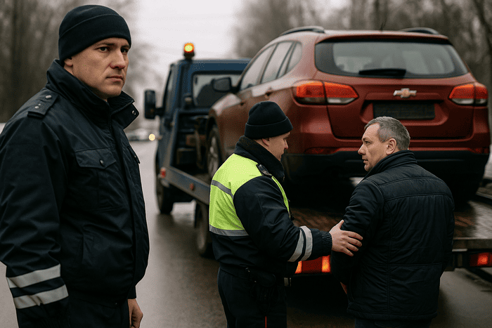 Конфискация автомобиля у нетрезвого водителя